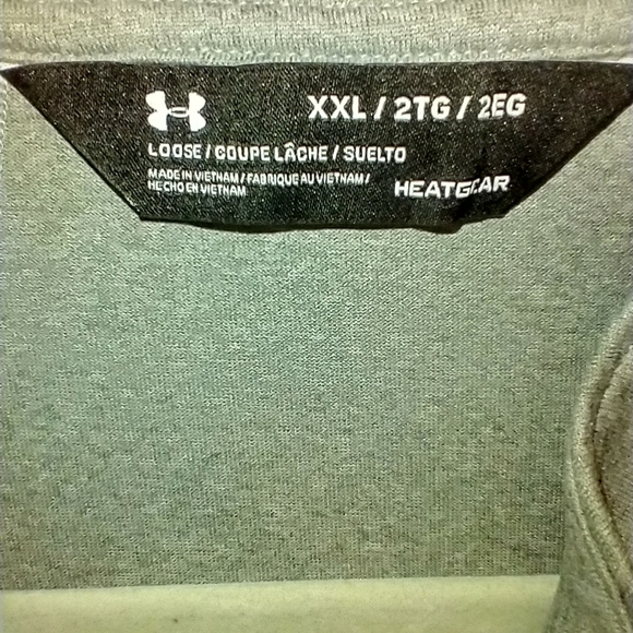 NWT Under Armour Loose Heatgear Quarter Zip Pullover Men's sz XXL Cook Medical - Picture 8 of 9